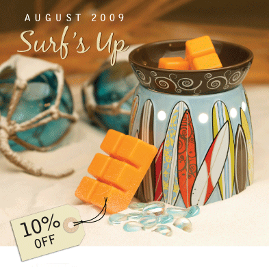 scentsy warmer surfs up