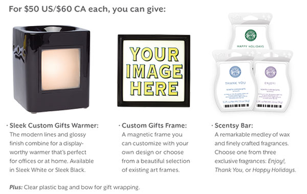 Scentsy Custom Gifts Package