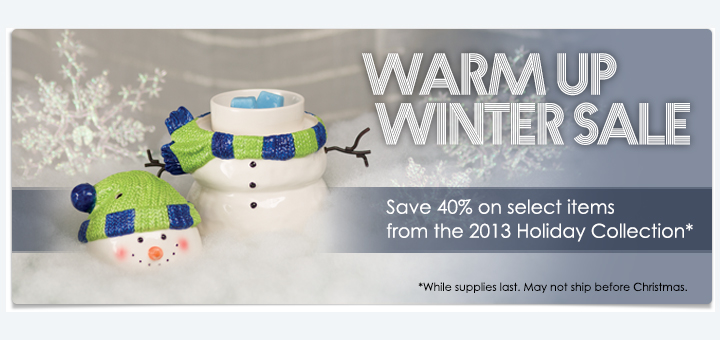 Scentsy Winter Warmer Up