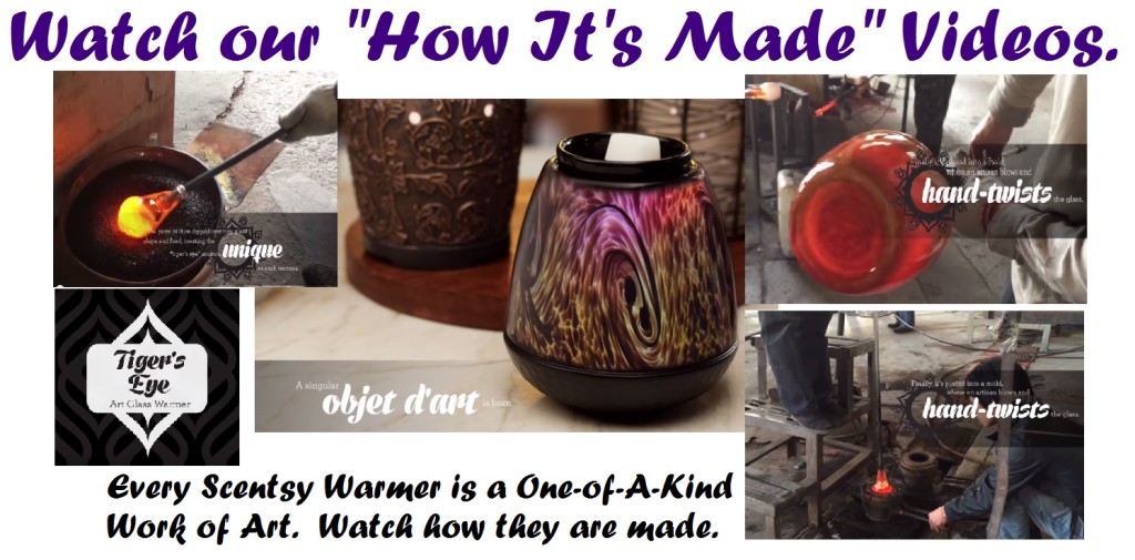 See how Scentsy Warmers are made one-of-a-kind work of art.