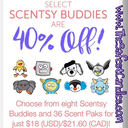 Scentsy Buddy Sale 2016