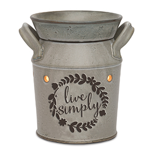 Live Simply Scentsy Candle Warmer
