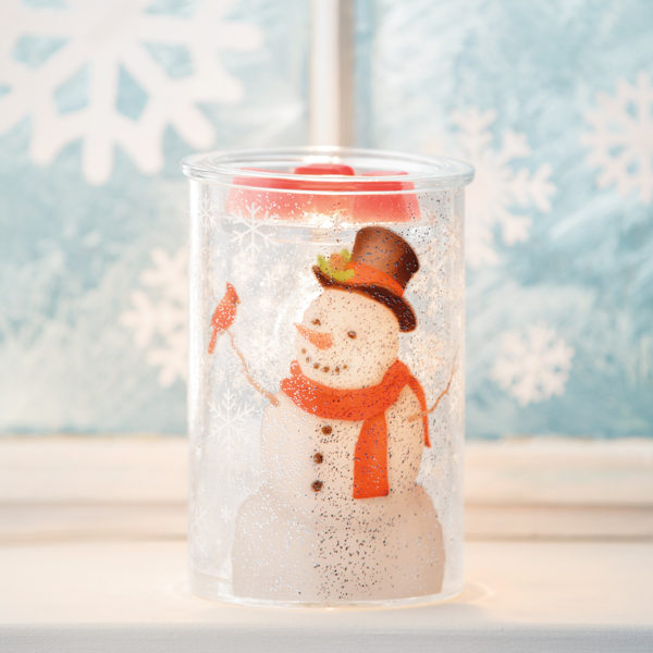 frosted snowman scentsy warmer frosty snowman