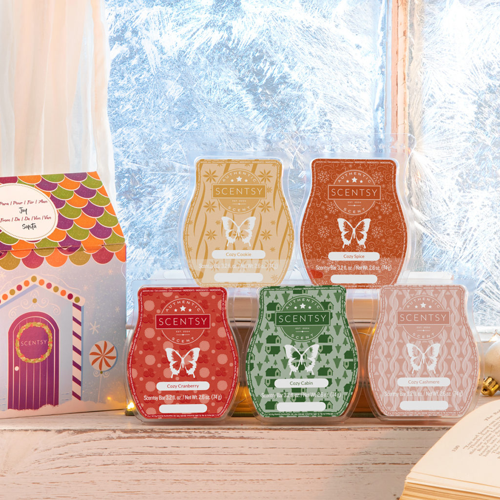 Cozy Wax Collection Holiday Wax Bars Scentsy The Safest Candles