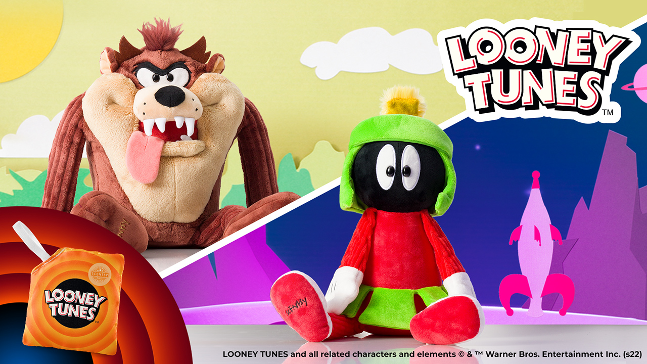 Taz and Marvin the Martian are joining the Scentsy Looney Tunes ...