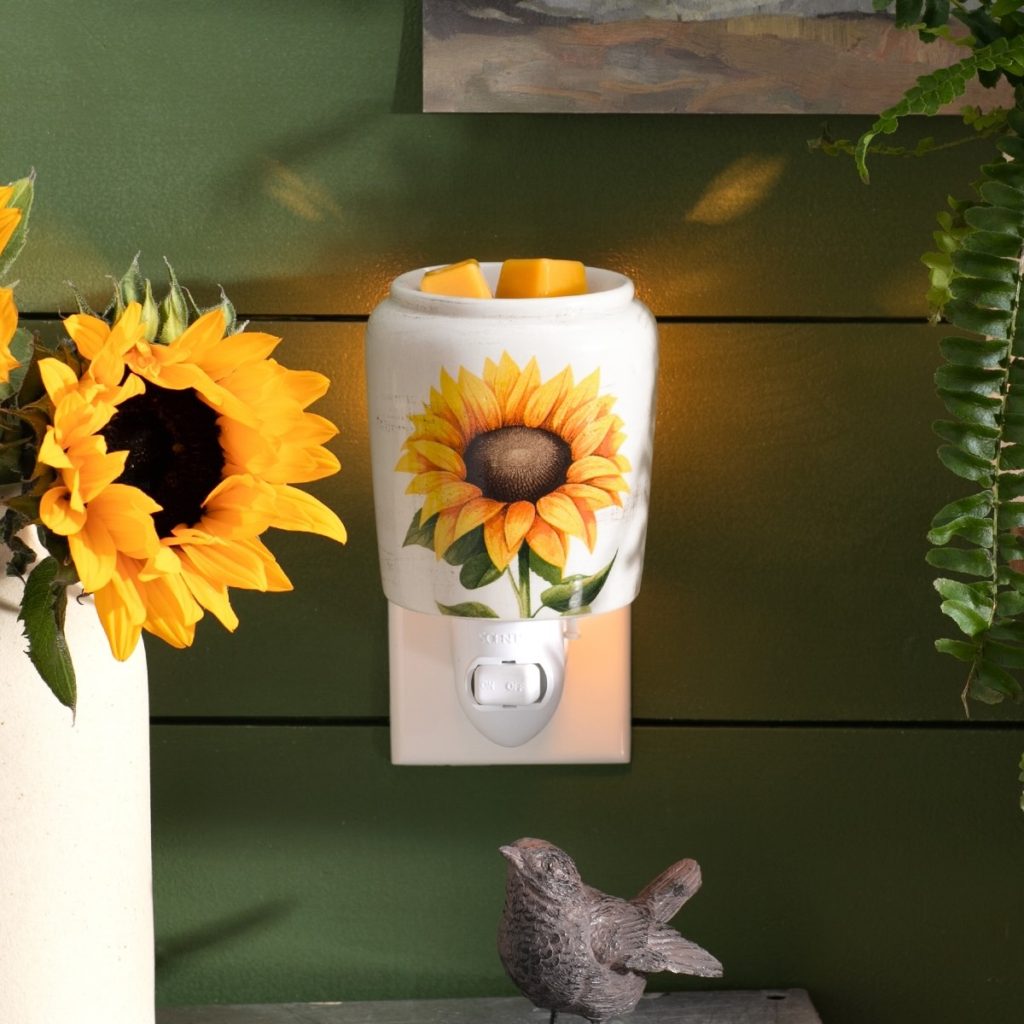 Sunflower Scentsy Mini Warmer