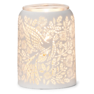 Etched Hummingbird Scentsy Warmer