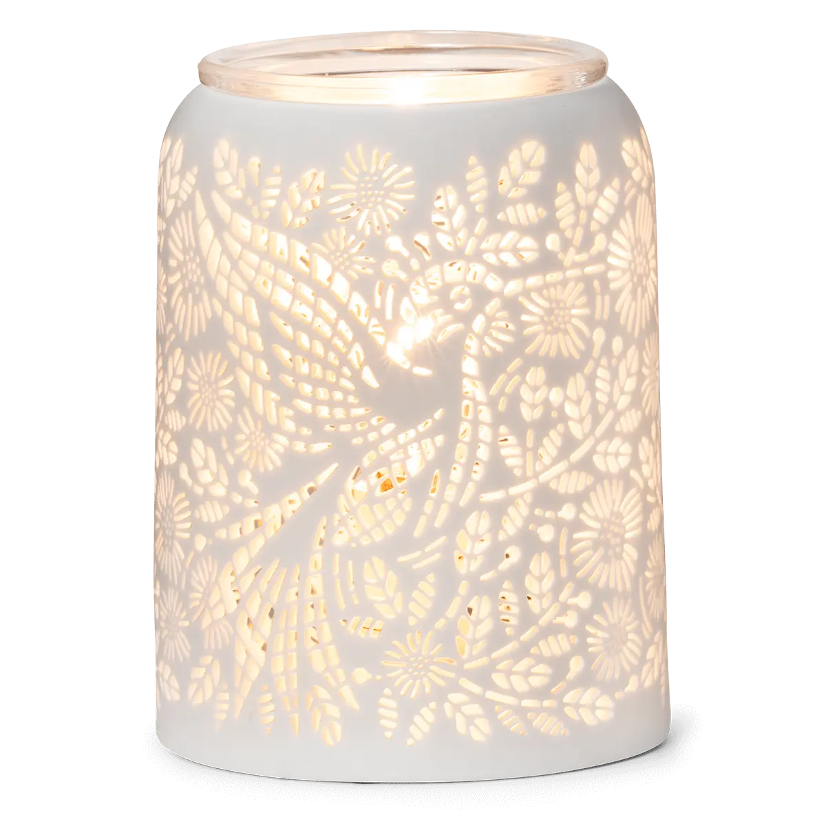 Etched Hummingbird Scentsy Warmer